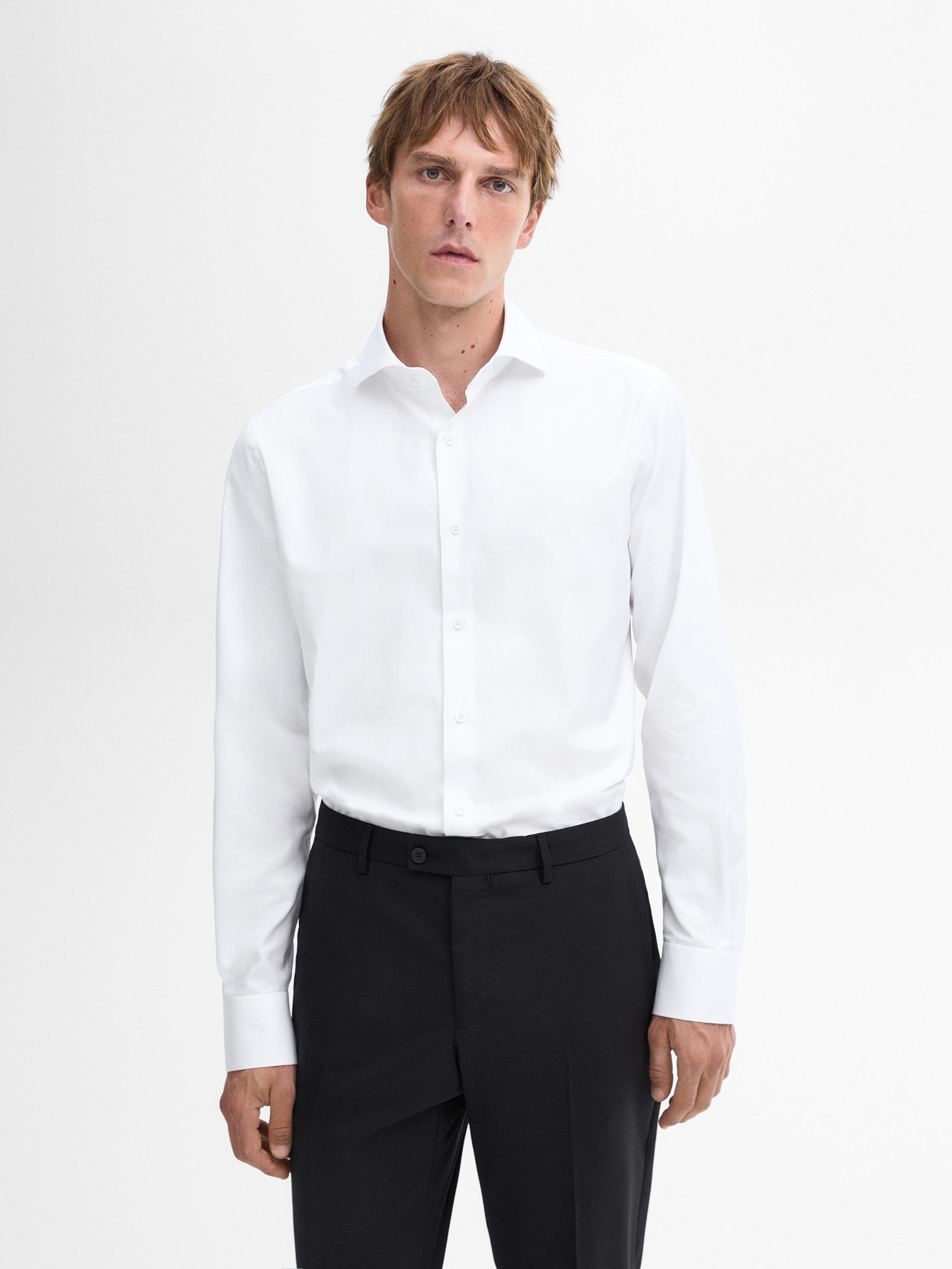 Chemise regular fit 100 % coton